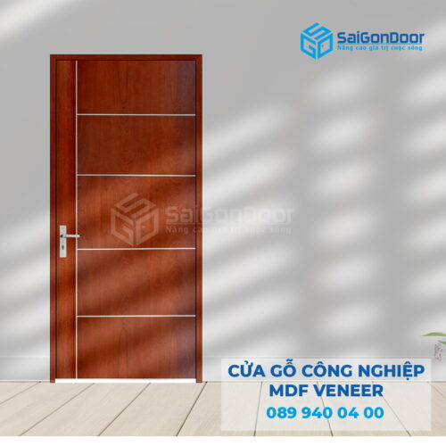 Cửa Gỗ MDF Veneer P12R5 2-SGD