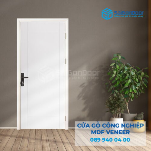 Cửa Gỗ MDF veneer P1R4-C1 1-SGD