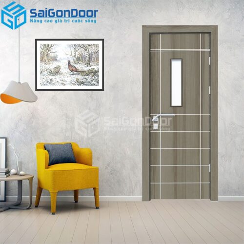 Cửa Nhựa Composite SGD 26CSG1s-CP-SGD